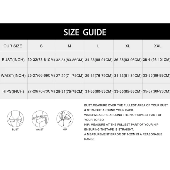 Print High Waisted Tummy Control Bikini Set - Picture 5 of 9